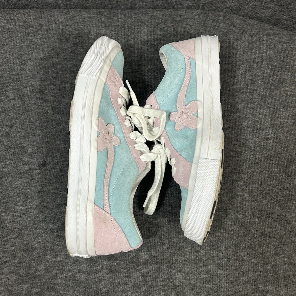 CONVERSE GOLF LE FLEUR OX M 8.5/W 10.5 Plume Pink Skate Shoes Tyler the Creator - Picture 6 of 13